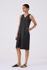 Strand Recycled Denim Dress