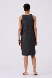 Strand Recycled Denim Dress