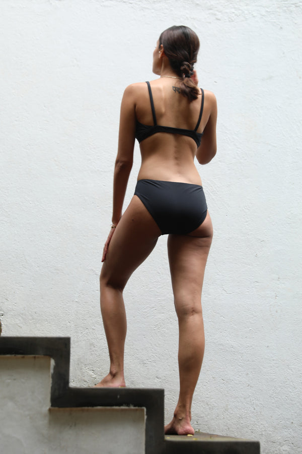 Watamu Noir Bikini Top Sustainable Swimwear For Women Online