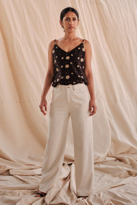 Pavlova Sustainable High Rise Denim Pant For Women Online