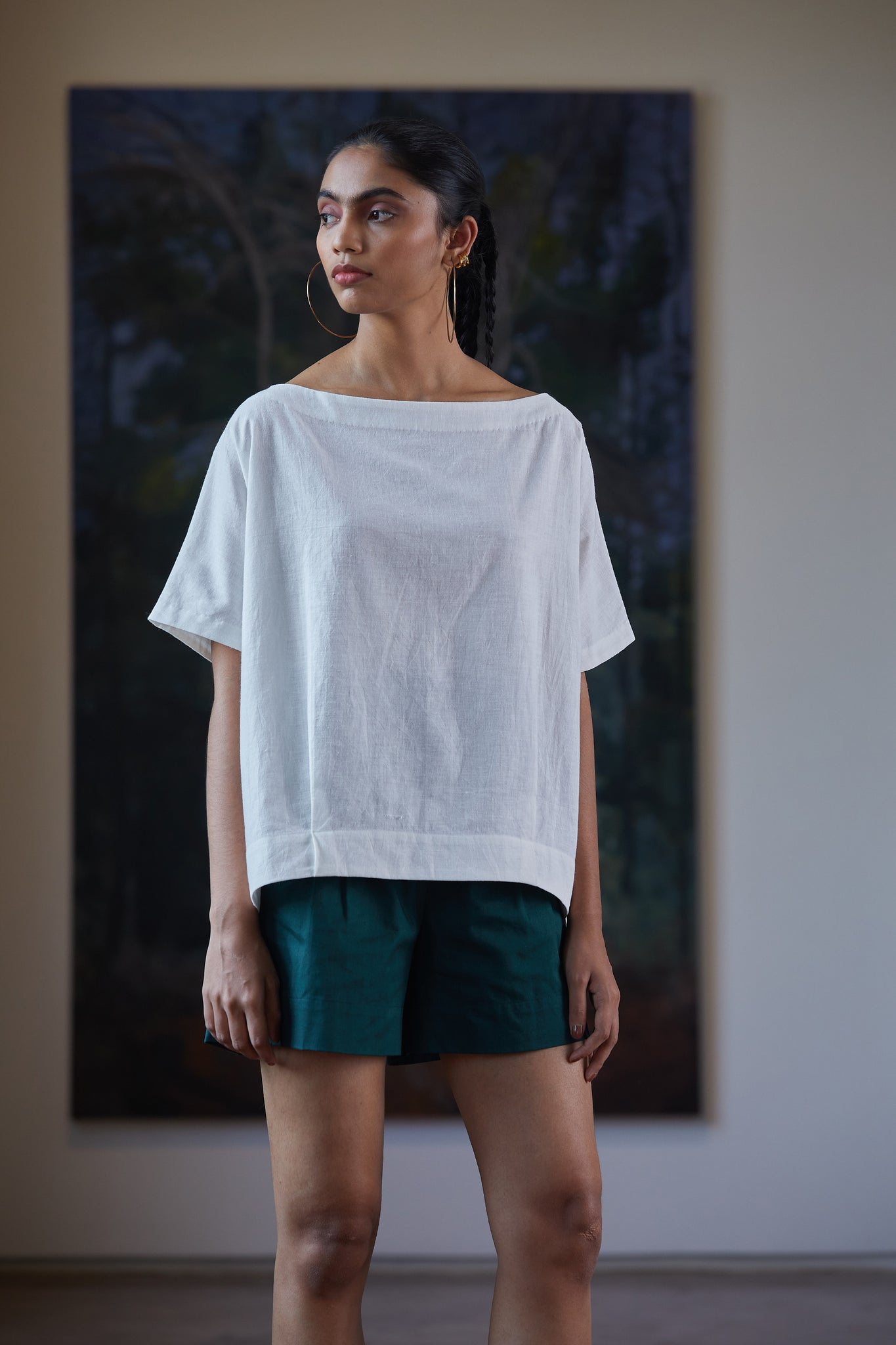 Bob Sustainable Boxy Drop Shoulder Top For Women Online