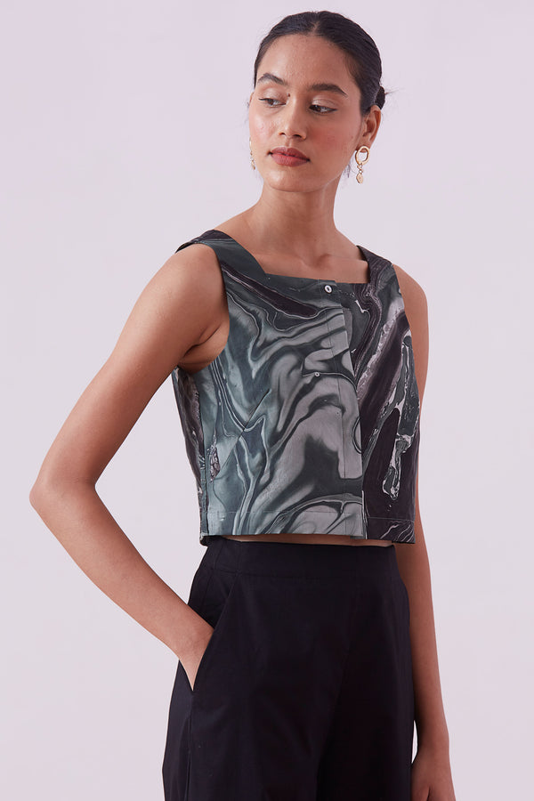 Adelaide Top - Marbled